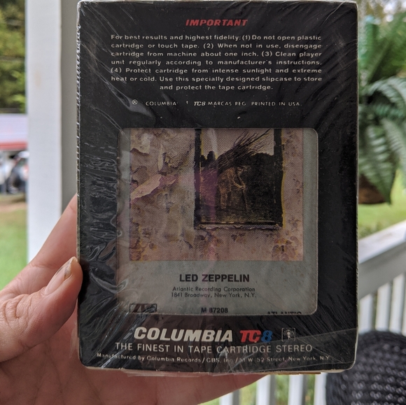 Vintage Led Zeppelin 8track - Picture 4 of 11